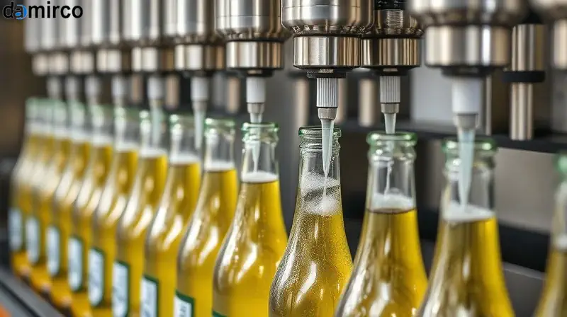 خط تولید نوشابه، دستگاه پرکن نوشابه، دستگاه دربند نوشابه، دستگاه لیبل‌زن نوشابه، آموزش کار با تجهیزات تولید نوشابه