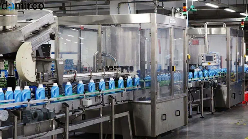 خط تولید تمام اتوماتیک صابون مایع