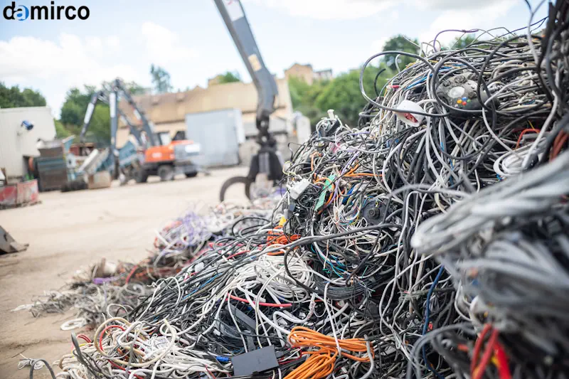 خط تولید بازیافت سیم و کابل کوچک و متوسط