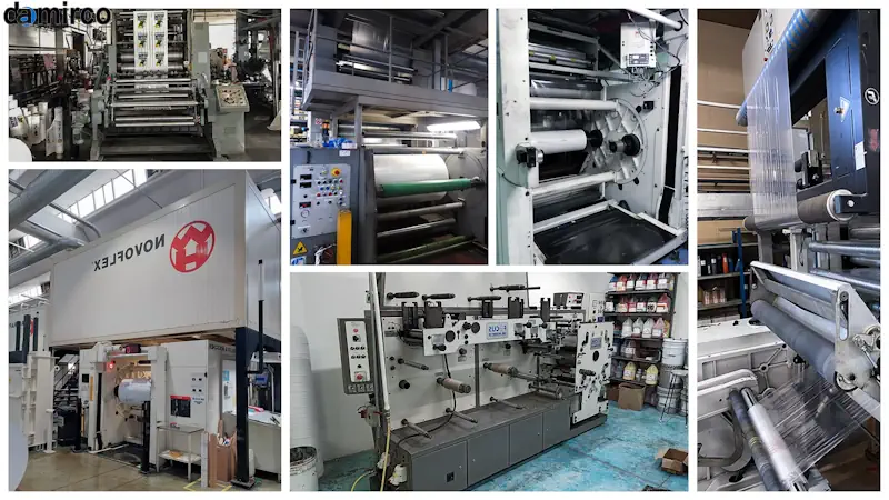 مقایسه ماشین‌آلات چاپ فلکسو و دیجیتال