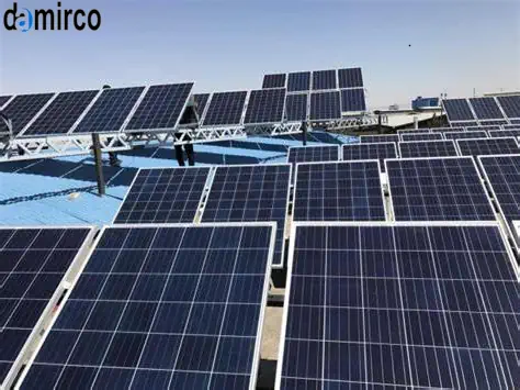 خط تولید پیشرفته پنل‌های خورشیدی با استفاده از تکنولوژی‌های نوین