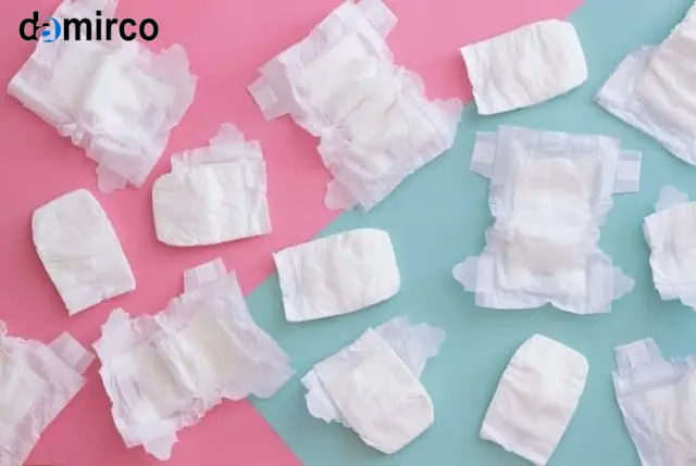 خط تولید صنعتی پوشک بچه