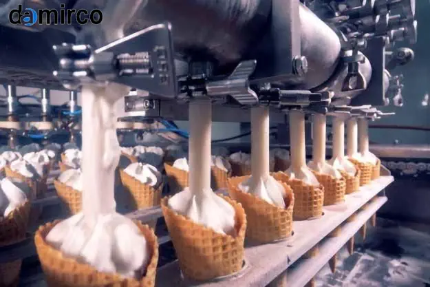 انواع دستگاه تولید بستنی صنعتی