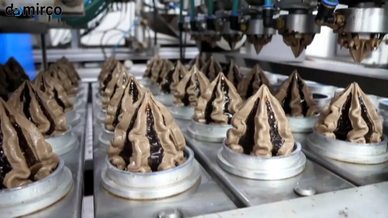 کارخانه تولید بستنی