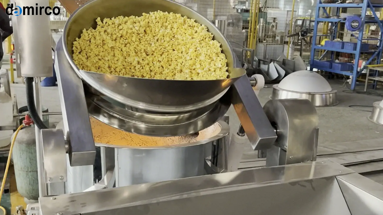 دستگاه تولید پاپ کورن و پاپ کورن ساز