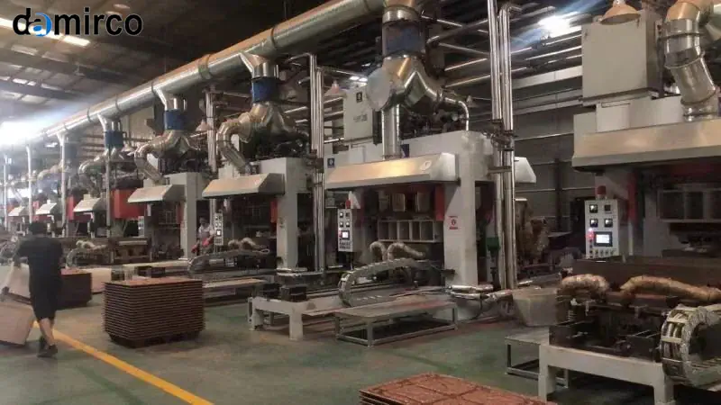 دستگاه پرس چوب