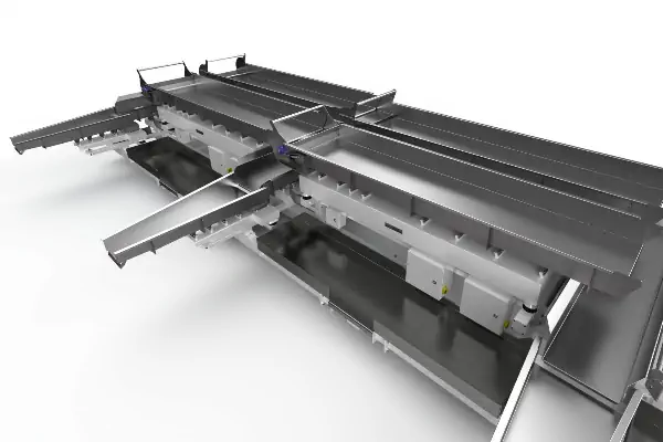 نمایشگر یک انتقال دهنده ویبره صنعتی که پارامترهای لرزش را نشان می‌دهد