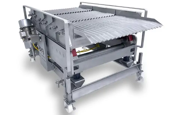 تصویر یک انتقال دهنده ویبره صنعتی از جنس فولاد ضد زنگ