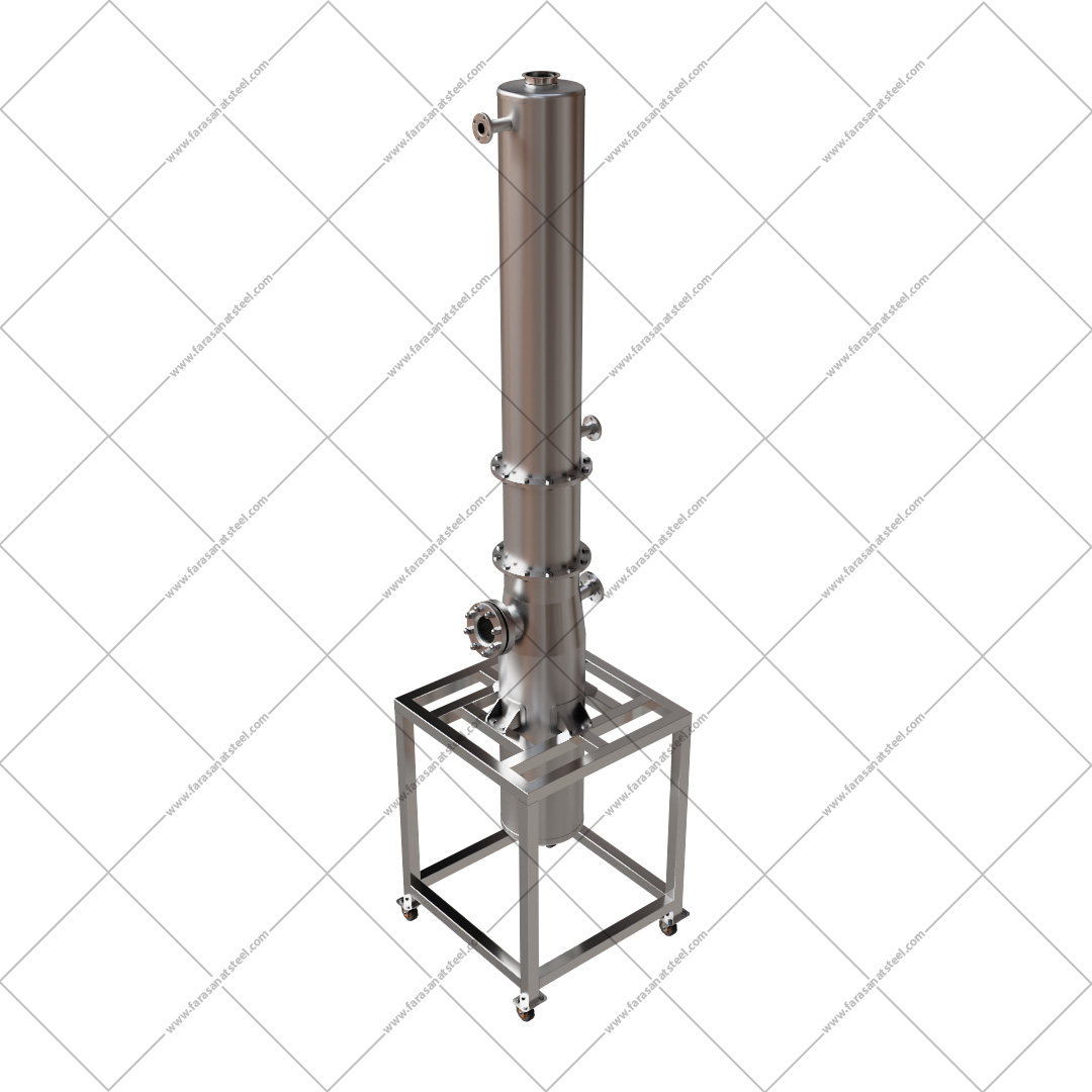 تصویر یک برج تقطیر تحت خلاء-vacuum-distillation-co