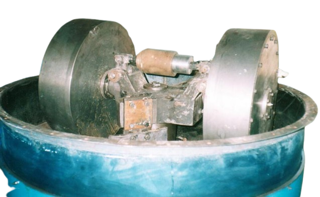 نمایی از داخل میکسر مولر