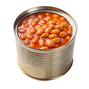 عکس لوبیا کنسروی