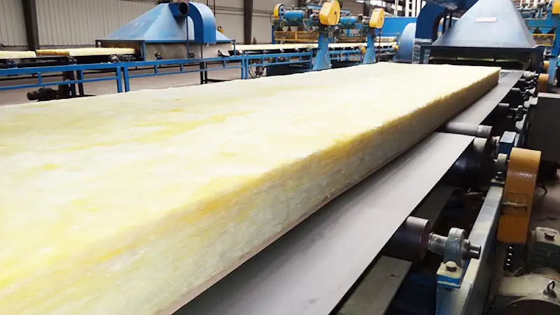 خط تولید پشم شیشه