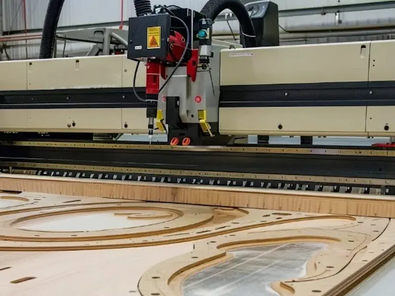 عکس دستگاه cnc چوب