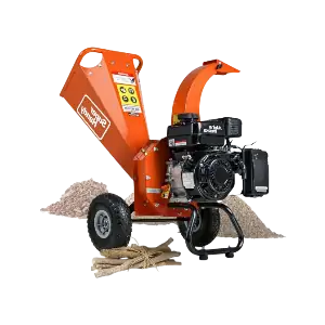 عکس دستگاه چیپر در حین کار