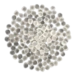 تصویر گرانول EVA سفید و شفاف برای مصارف صنعتی