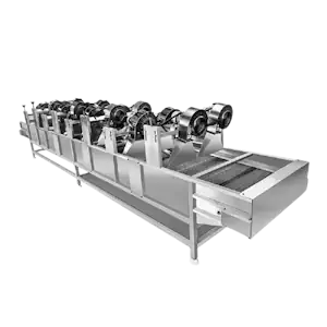 عکس دستگاه آبگیر نواری تونلی با هوا