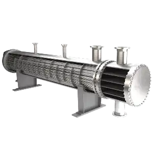 عکس میلگردها در حلقه فلزی مبدل حرارتی صفحه ای