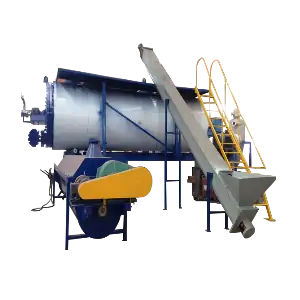 عکس خط بازیافت کشتارگاه  در محیط باز