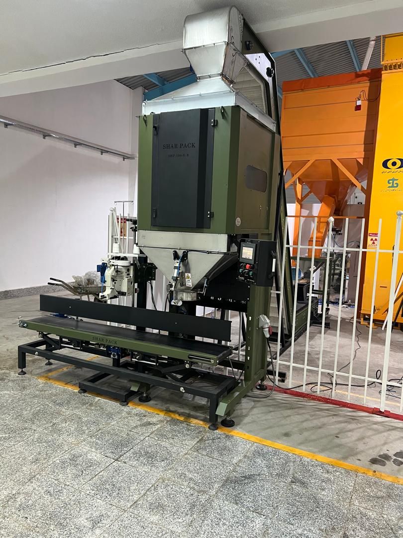 پرکن کیسه خوراک دام صنایع آرد مواد پتروشیمی