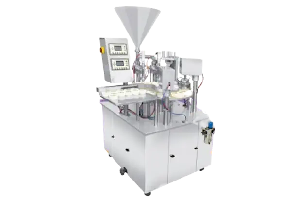 دستگاه پرکن روتاری کرم