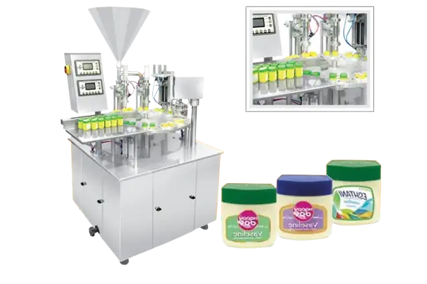 دستگاه پرکن وازلین