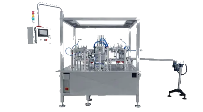 دستگاه پرکن و درب بند ویال