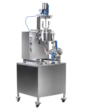 میکسر هموژنایزر تحت خلا آزمایشگاهی