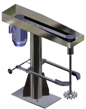 عکس میکسر هیدرولیکی دیسکی رنگ و مایعات