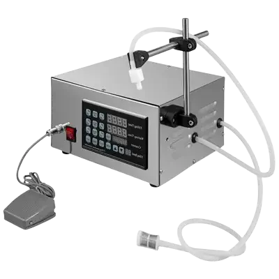 پرکن مایعات دستی تک نازل 5 تا 3500 میلی لیتر