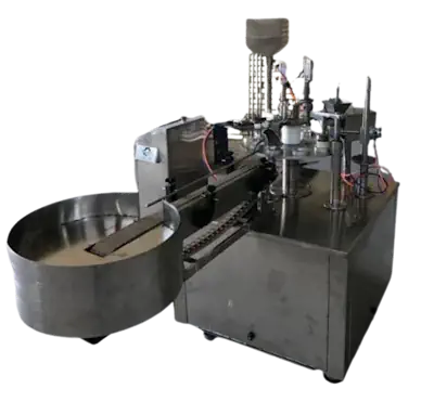 عکس دستگاه پرکن مایعات روتاری اتوماتیک