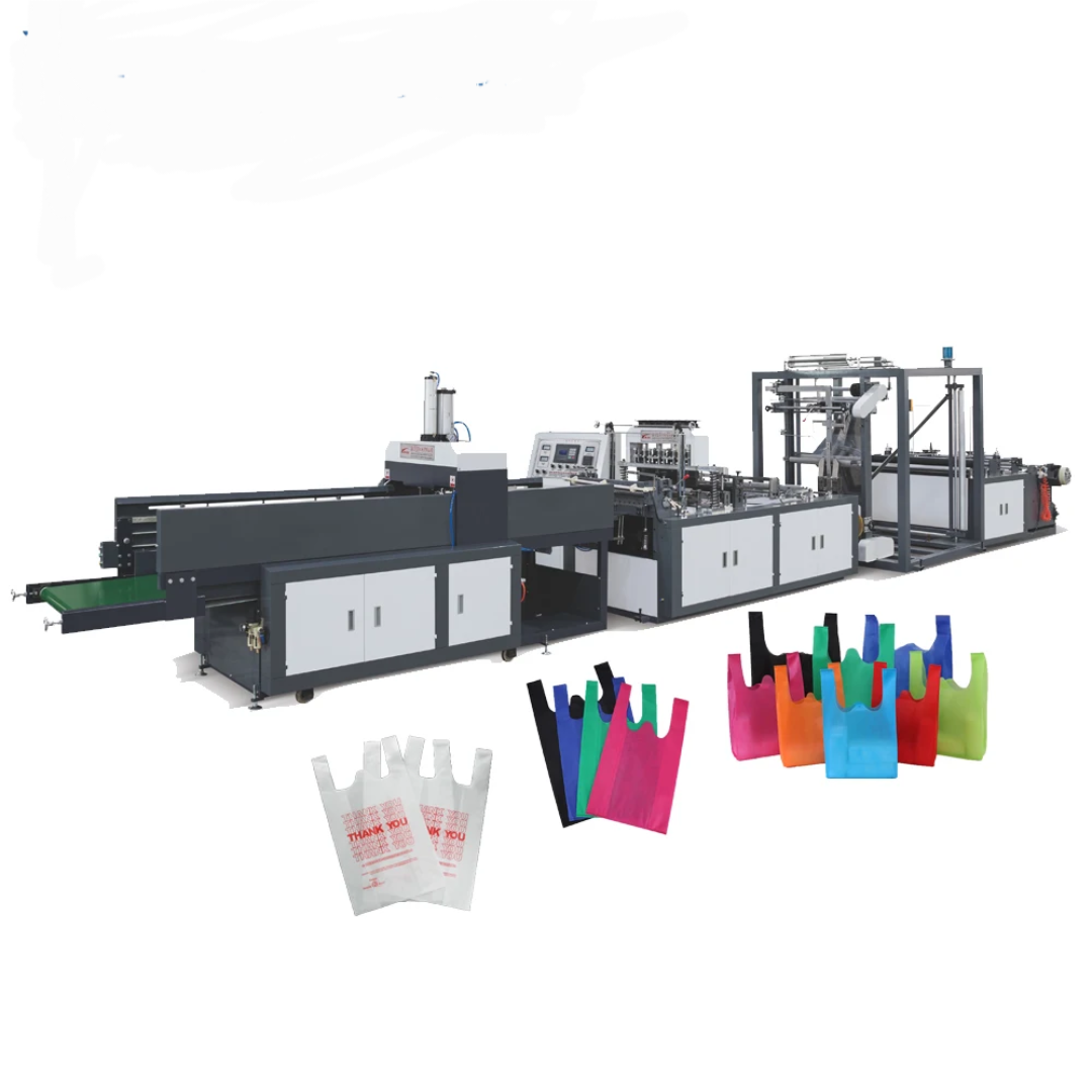 خط تولید پلاستیک های دسته دار فروشگاهی