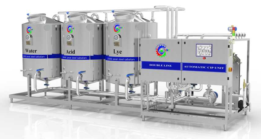 سیستم شستشو CIP اتوماتیک