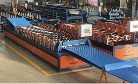خط تولید ورق کرکره شیروانی