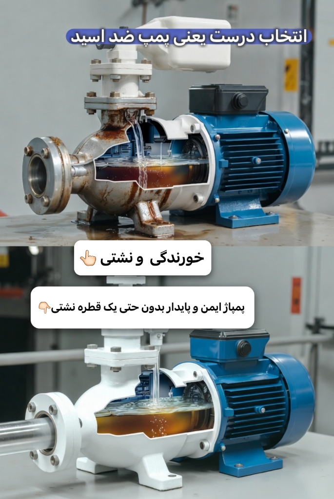 پمپ ضد اسید اندیشه نوین آب اوان