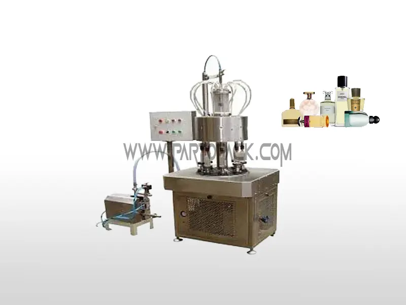 عکس دستگاه روتاری پرکن عطر