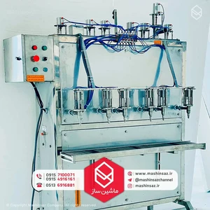 پرکن سیلندر پیستونی مواد و مایعات غلیظ