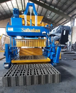 دستگاه بلوک زن اتوماتیک دو ردیفه ماشین سازی سبلان